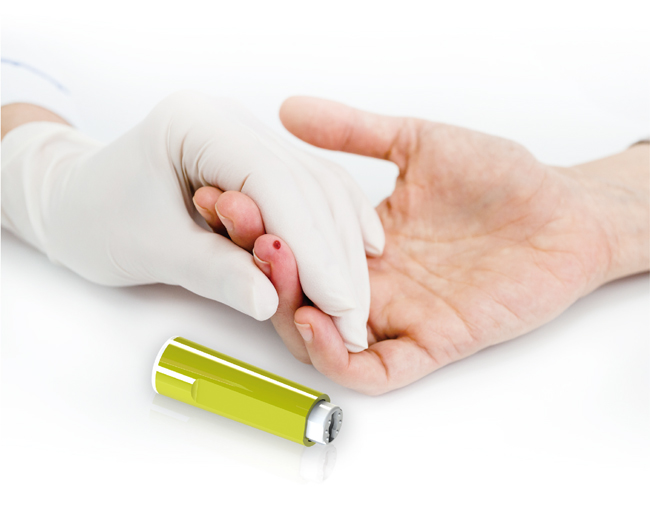 Lancetas no reutilizables 21G 1.8m m de la seguridad con la aguja