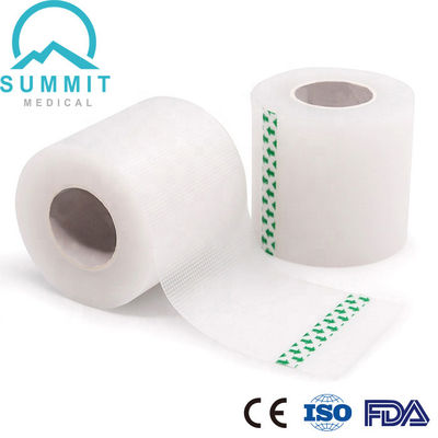 cinta adhesiva hipoalérgica de los 50mmX9.14m, cinta clara flexible transparente de los primeros auxilios