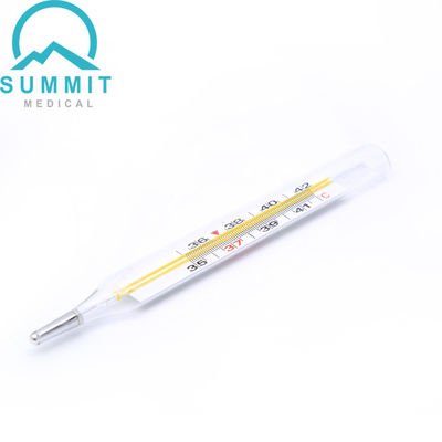 Termómetros de cristal Mercury Thermometers Medium Size clínico del axila oral del hospital