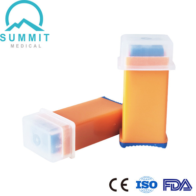 Dispositivo Lancing esterilizado gamma del tecleo auto para la naranja rápida de la prueba 21G 2.2m m