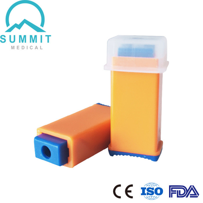 Dispositivo Lancing esterilizado gamma del tecleo auto para la naranja rápida de la prueba 21G 2.2m m