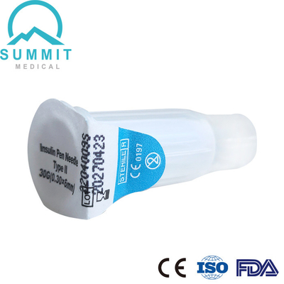 Puntas de pluma de seguridad para insulina 30G 5 mm Compatible con la mayoría de los inyectores de pluma