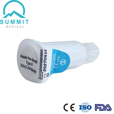 Insulina retractable auto Pen Needles 30G 8m m para las plumas de la insulina