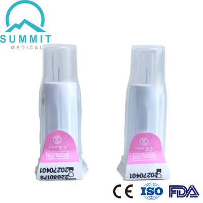 Insulina retractable Pen Needle 31G 5m m de la seguridad con la fijación del sistema para Max Protection