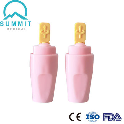 Lanceta automática estéril con aguja retráctil totalmente oculta, 21G 2.2mm