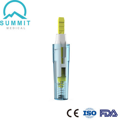 26G Lanceta de seguridad desechable de 1,8 mm para recolección de sangre capilar