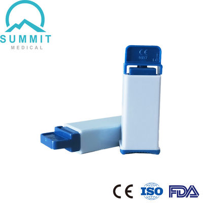 Lanza de seguridad automática estéril con aguja 21G de 1,8 mm de profundidad para pruebas IVD