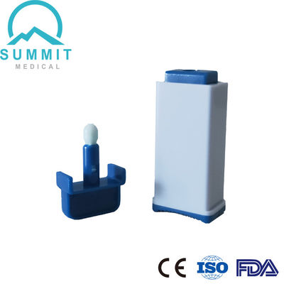 Lancet 21G 1.8mm azul claro para pruebas de tipo de sangre