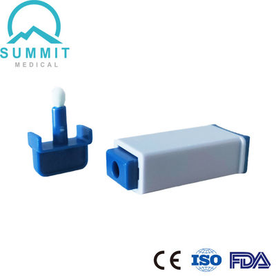 Lancet 21G 1.8mm azul claro para pruebas de tipo de sangre