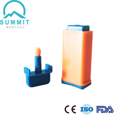 21G 2.2mm Lanza de sangre de seguridad activada por contacto con diseño de autodestrucción
