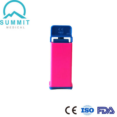 Lanza de sangre de pinchazo automático 21G 2.8mm con aguja de bisela triple ultra aguda