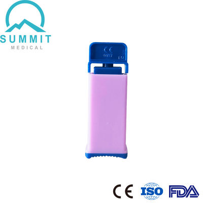Lanza de sangre de seguridad esterilizada gamma 28G 1.8mm púrpura 100 por caja