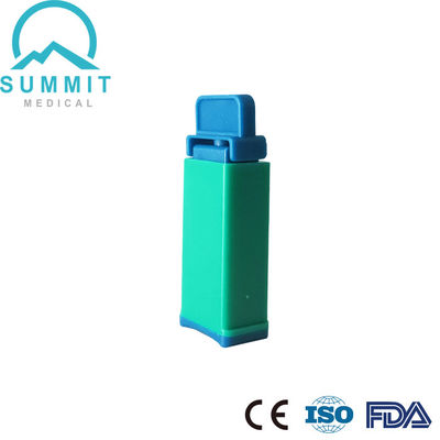 Presione 2 Cuchilla de lanzeta de seguridad 17G Profundidad 2.0mm para pinchar el talón del bebé