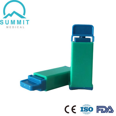 Presione 2 Cuchilla de lanzeta de seguridad 17G Profundidad 2.0mm para pinchar el talón del bebé
