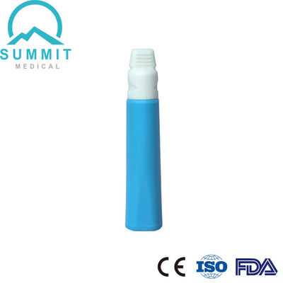 Lanza autodestructiva con aguja retráctil automática 26G Profundidad 1,8 mm para la diabetes