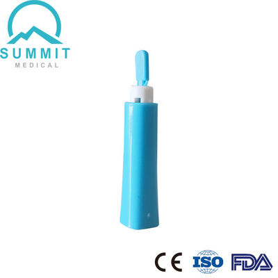 Lanceta de sangre de seguridad para uso único 26G 1.8mm para análisis de colesterol en sangre para diabetes
