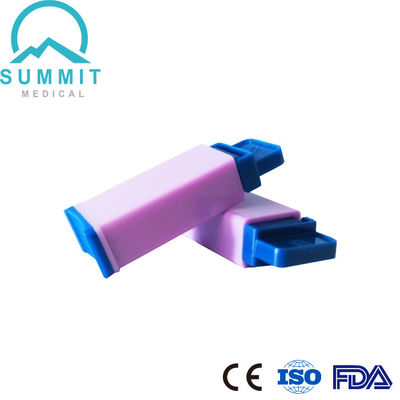 Lancet de seguridad de sangre 28G x 1.8mm con activación de presión ideal para análisis de sangre