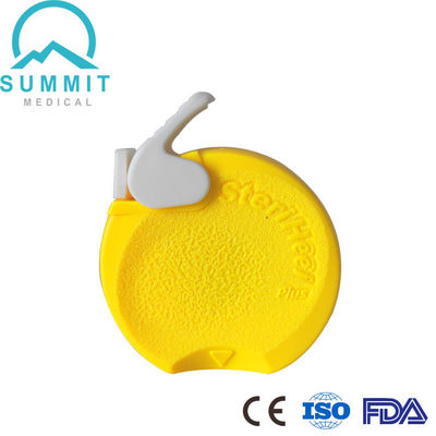 SteriHeel Plus Heel Lancet para recién nacidos 1.0mm*2.5mm, amarillo, 50 piezas por caja