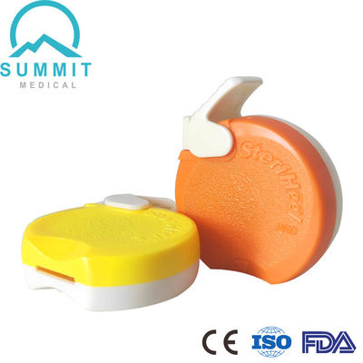 Dispositivo de incisión de talón de uso único SteriHeel Plus para bebés prematuros y lactantes