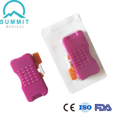Lanza de seguridad de cuchillo para prueba de detección de recién nacidos, 0,85 mm de profundidad 1,75 mm de ancho