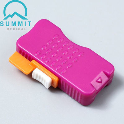 Cuchilla de barrido de micro talón de seguridad lanza 0.85mm * 1.75mm, púrpura