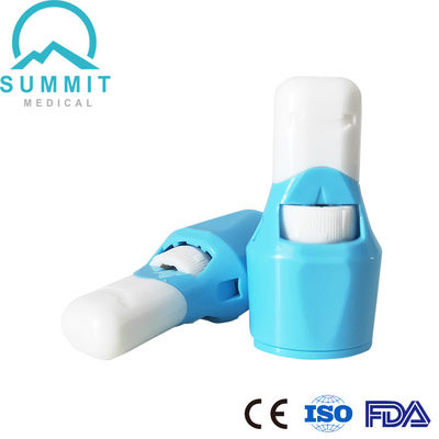 Lancetas ajustables 26G de la seguridad de la profundidad para los diagnósticos ines vitro, 5 profundidades a partir 1.0mm-2.2m m