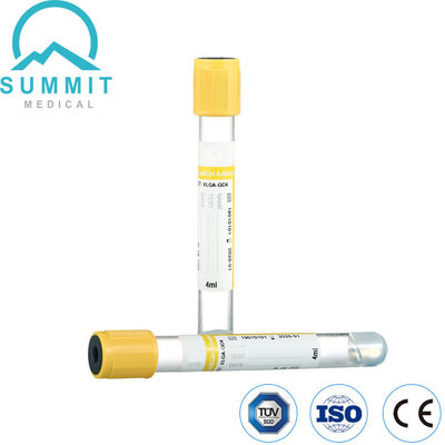 Gel amarillo superior y tubo activador de coágulos para recolección de sangre 4 ml
