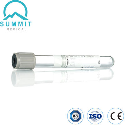 2 ml de tubo de glucosa, gray top, aditivo de fluoruro de sodio con K2EDTA
