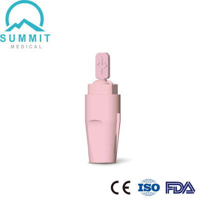 Lanza de sangre de seguridad clínica con aguja retráctil automática 28G/ 1.8mm 30G/ 1.5mm
