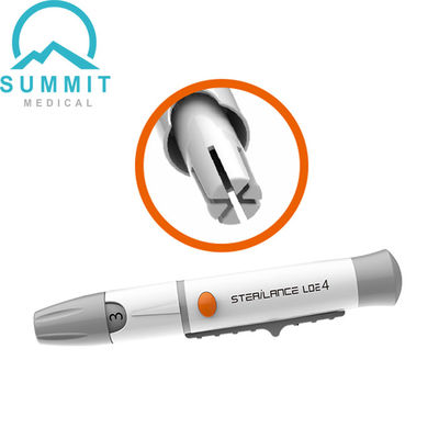 Tecnología Painfree de Pen Adjustable Lancing Device With de la lanceta de sangre de la seguridad