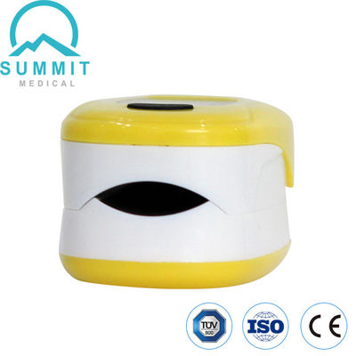 Oxímetro del pulso del PDA del grado médico, oxímetro amarillo del pulso de la yema del dedo del CE