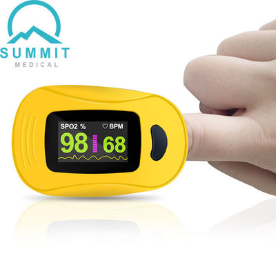 Color dual OLED de Digitaces de la cumbre del finger del oxímetro inalámbrico del pulso