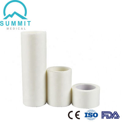 Cinta médica blanca médica 1&quot; X 10yds del paño del paño de seda