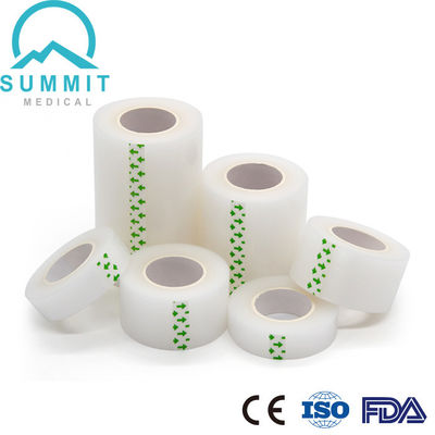 cinta adhesiva hipoalérgica de los 50mmX9.14m, cinta clara flexible transparente de los primeros auxilios