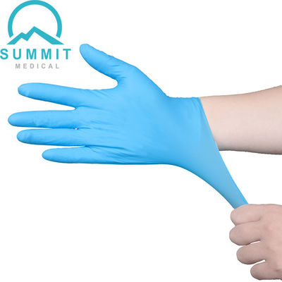 guantes disponibles del examen 4g, guantes del nitrilo del examen médico de 0.1m m