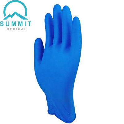 Los guantes grandes libres FDA 510K del examen del nitrilo del polvo disponible médico aprobaron
