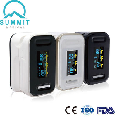Monitor portátil de la saturación del oxígeno del oxímetro del pulso de la yema del dedo de OLED Oximetry