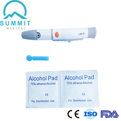 Tecnología Painfree de Pen Adjustable Lancing Device With de la lanceta de sangre de la seguridad