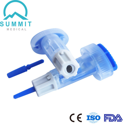 Aguja ajustable de la lanceta 28G de la seguridad de la profundidad con 3 profundidades de 1.2m m 1.4m m 1.8m m