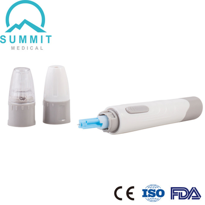 Lanceta de sangre Lancing sin dolor del dispositivo Pen With 5 profundidades ajustables