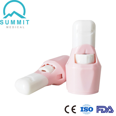 Lanceta de sangre ajustable de la seguridad con 5 ajustes de la profundidad, 28G, rosa, 50 PC por la caja