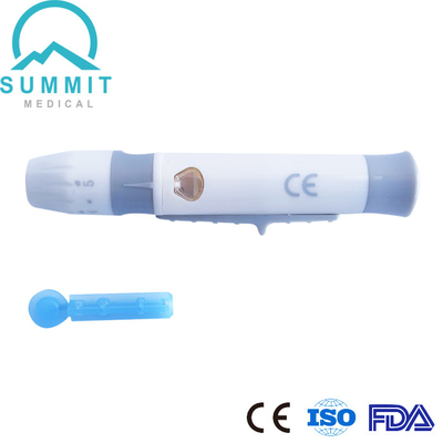 91m m Mini Blood Lancet Pen con el eyector de la seguridad para la diabetes