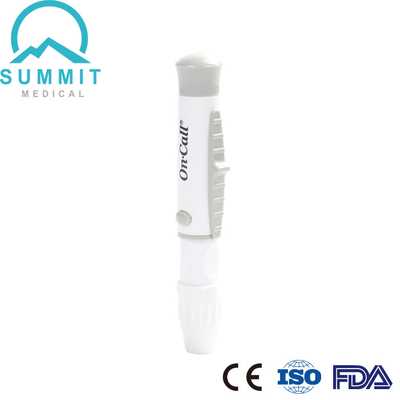 CE aprobado en la lanceta de sangre ajustable de la llamada Pen Blood Lancet Device