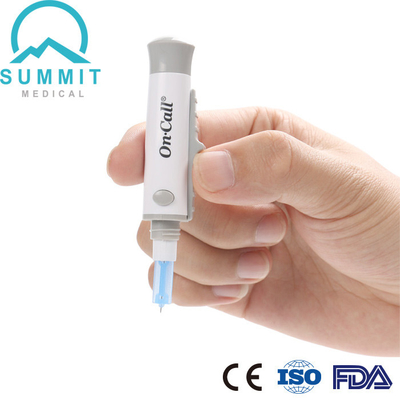 CE aprobado en la lanceta de sangre ajustable de la llamada Pen Blood Lancet Device