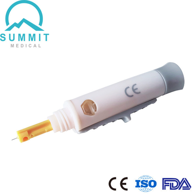 Mini Universal Pen Blood Lancet con 10 profundidades ajustables