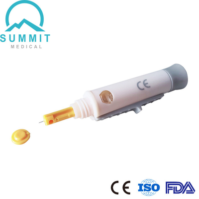 Mini Universal Pen Blood Lancet con 10 profundidades ajustables