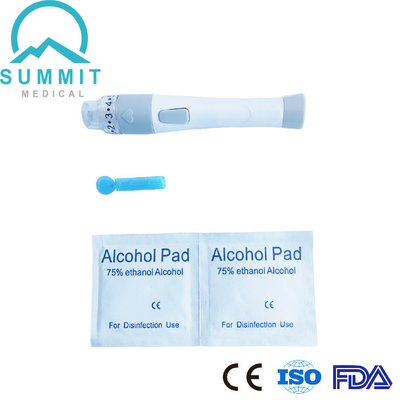 Aguja clara Pen For Blood Collection de Glucometer de la tapa protectora