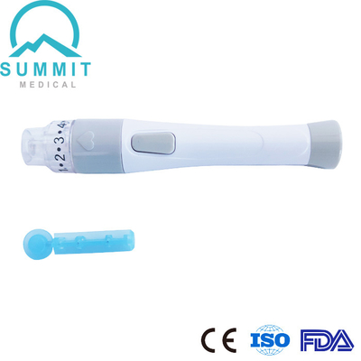 Aguja clara Pen For Blood Collection de Glucometer de la tapa protectora