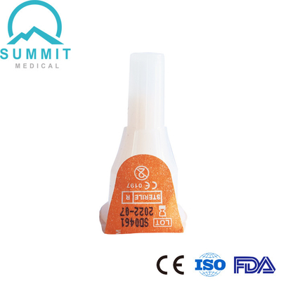 Insulina médica Pen Needles (31G 6m m) de la cumbre 100 pedazos