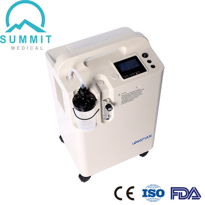 Concentrador médico del oxígeno portátil con el flujo 5LPM